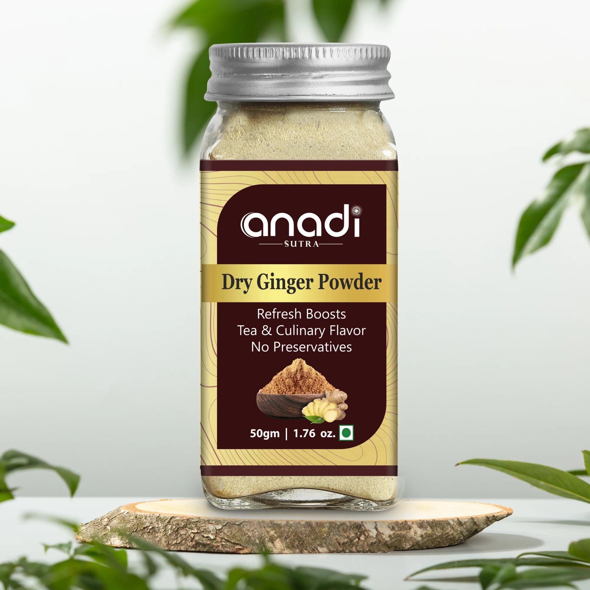 Ginger Powder 50 gm | Sonth Powder | Eases Indigestion, Reduces Bloating | Soothes Joint Aches | Nausea Relief | A Nutritional Powerhouse