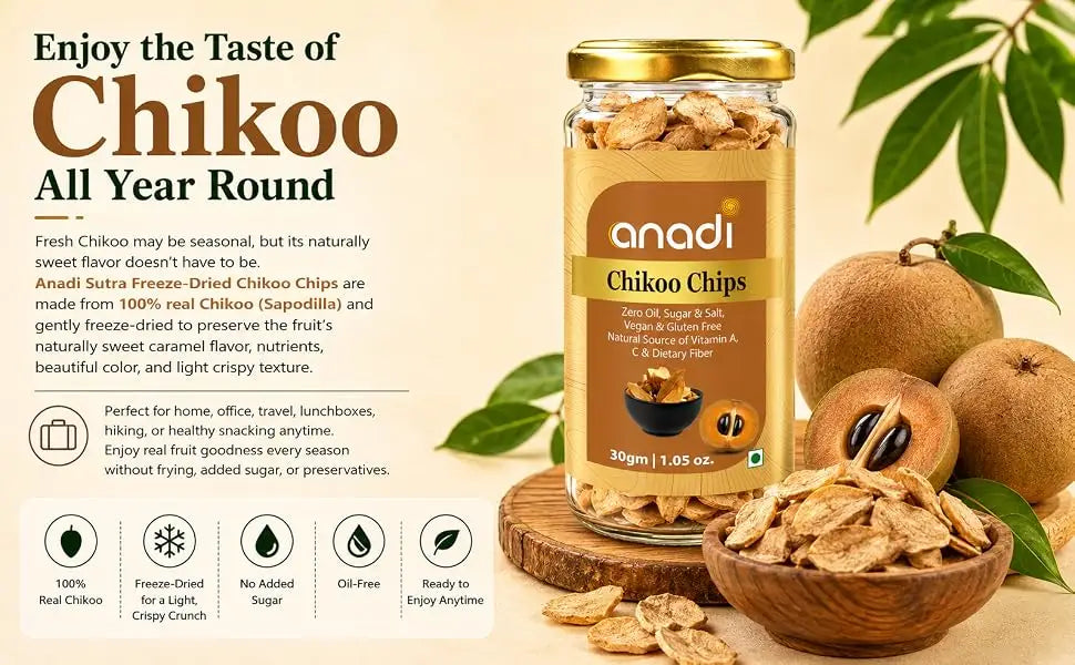 Chikoo Chips | 30 gm
