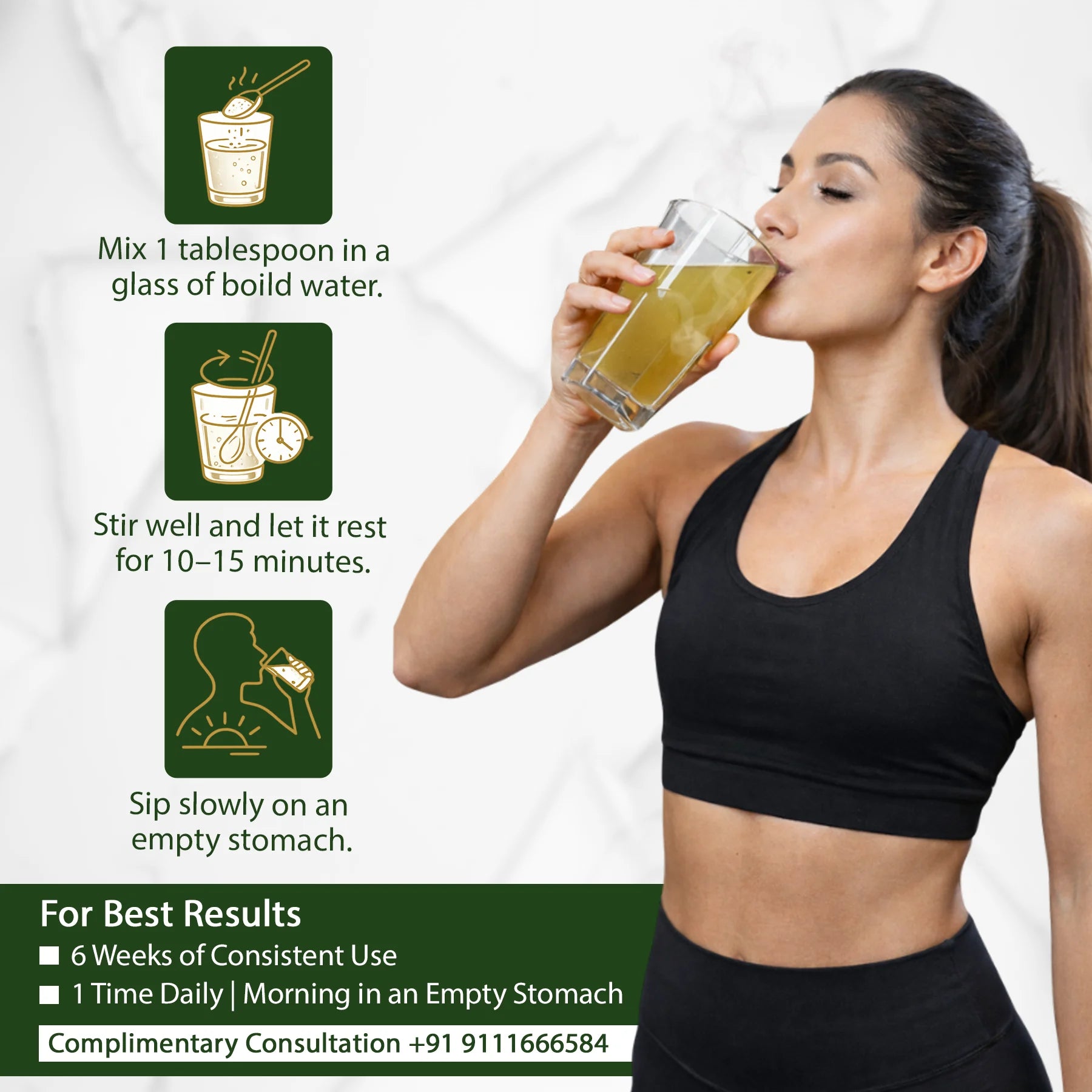 Fat Away 100 gm | Herbal Slimming Powder | Metabolism Support | Weight Management Support | Garcinia Cambogia, Fenugreek, Cinnamon & Triphala | No Added Sugar | For Active Lifestyle