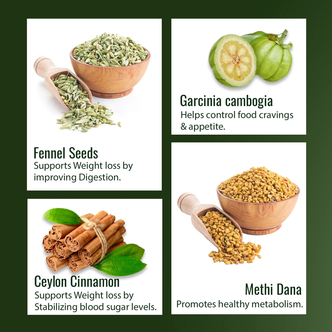 Fat Away 100 gm | Herbal Slimming Powder | Metabolism Support | Weight Management Support | Garcinia Cambogia, Fenugreek, Cinnamon & Triphala | No Added Sugar | For Active Lifestyle