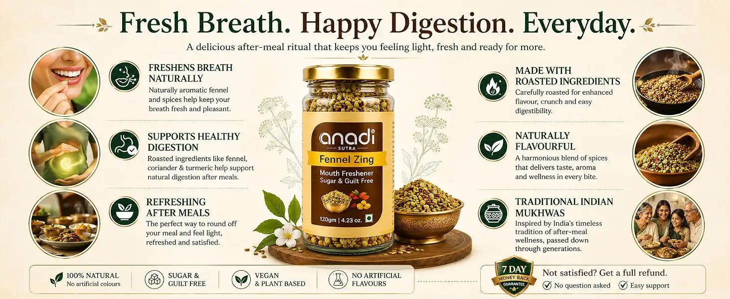 Fennel Zing | 120 gm
