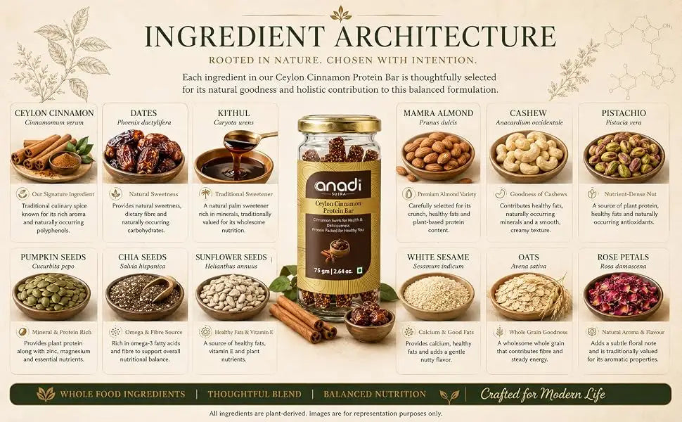 Ceylon Cinnamon Protein Bar | 75 gm