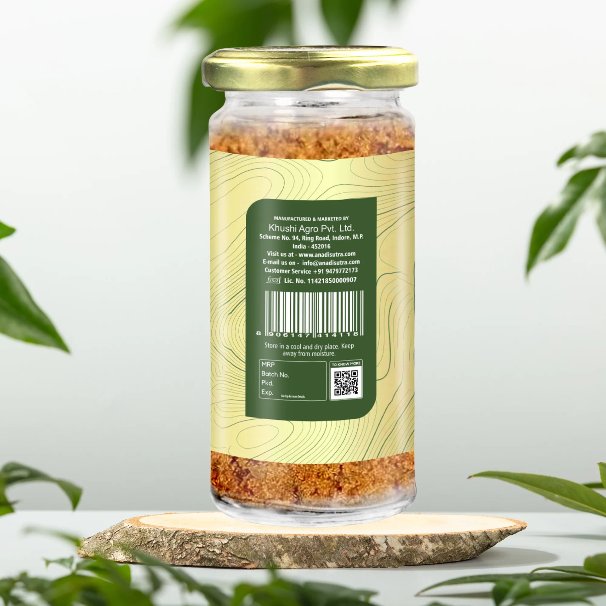 Jaggery Powder Saffron Rich 150 gm | 100% Natural Gud Saffron Powder | No Added Sugar | Vegan & Gluten-Free