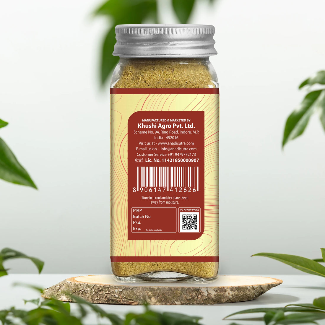 Jeeravan Mint 75 gm | Culinary Treasure | No Red Chili No White Salt No Cassia | Goodness of Mint | Aid Digestion, Balances Doshas, Enhances Metabolism