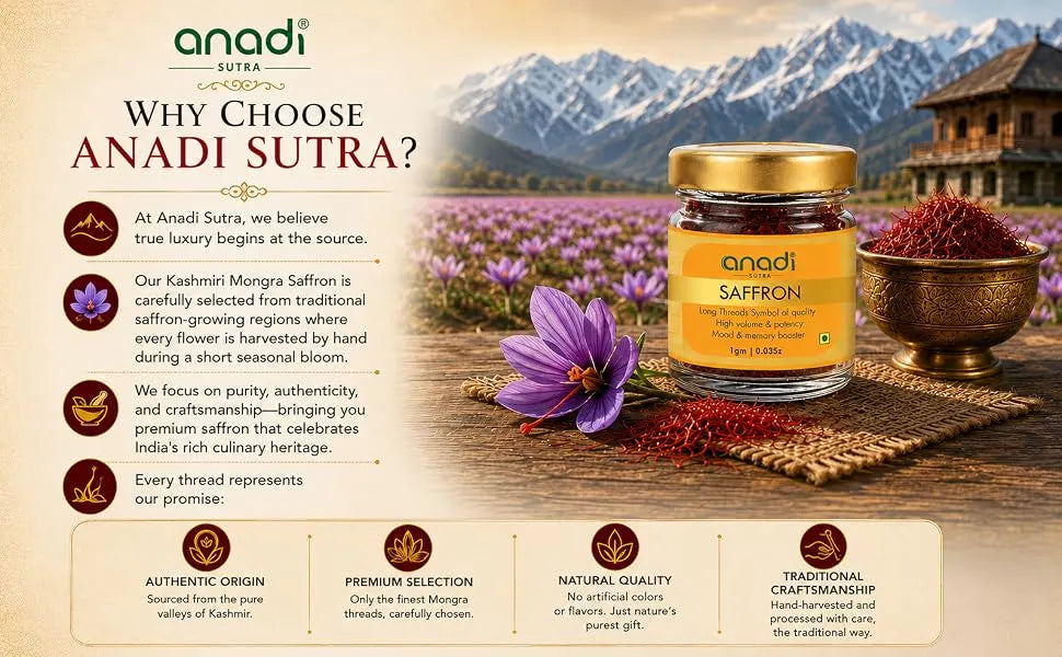 Kashmiri Saffron | 1 gm