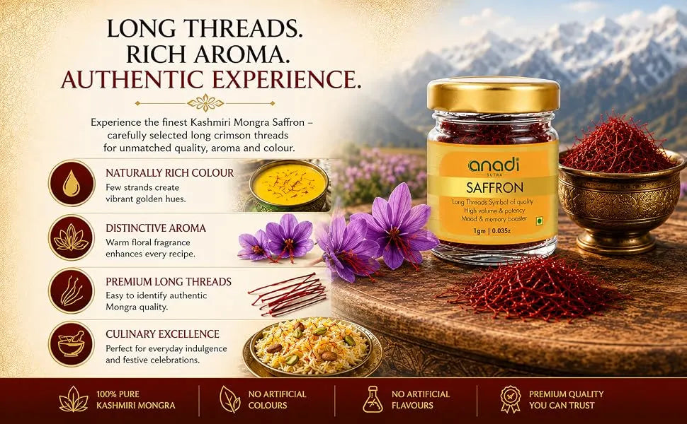 Kashmiri Saffron | 1 gm