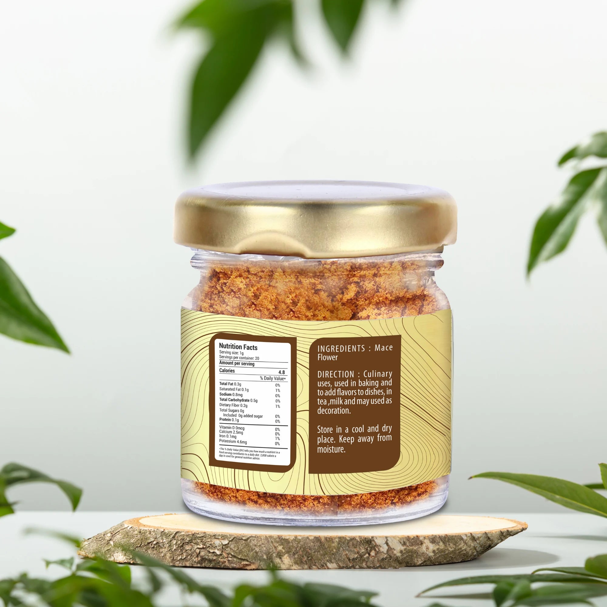 Mace Powder 20 gm | Javitri Powder | Appetite Enhancer | Medicine To Cough & Cold | Anti-Inflammatory Properties