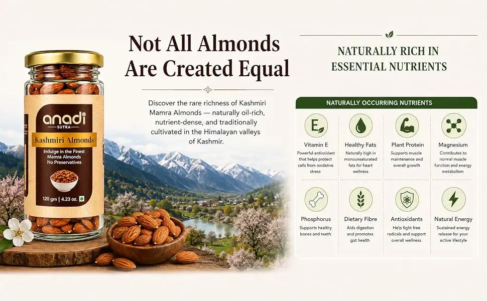 Kashmiri Almonds | 120 gm