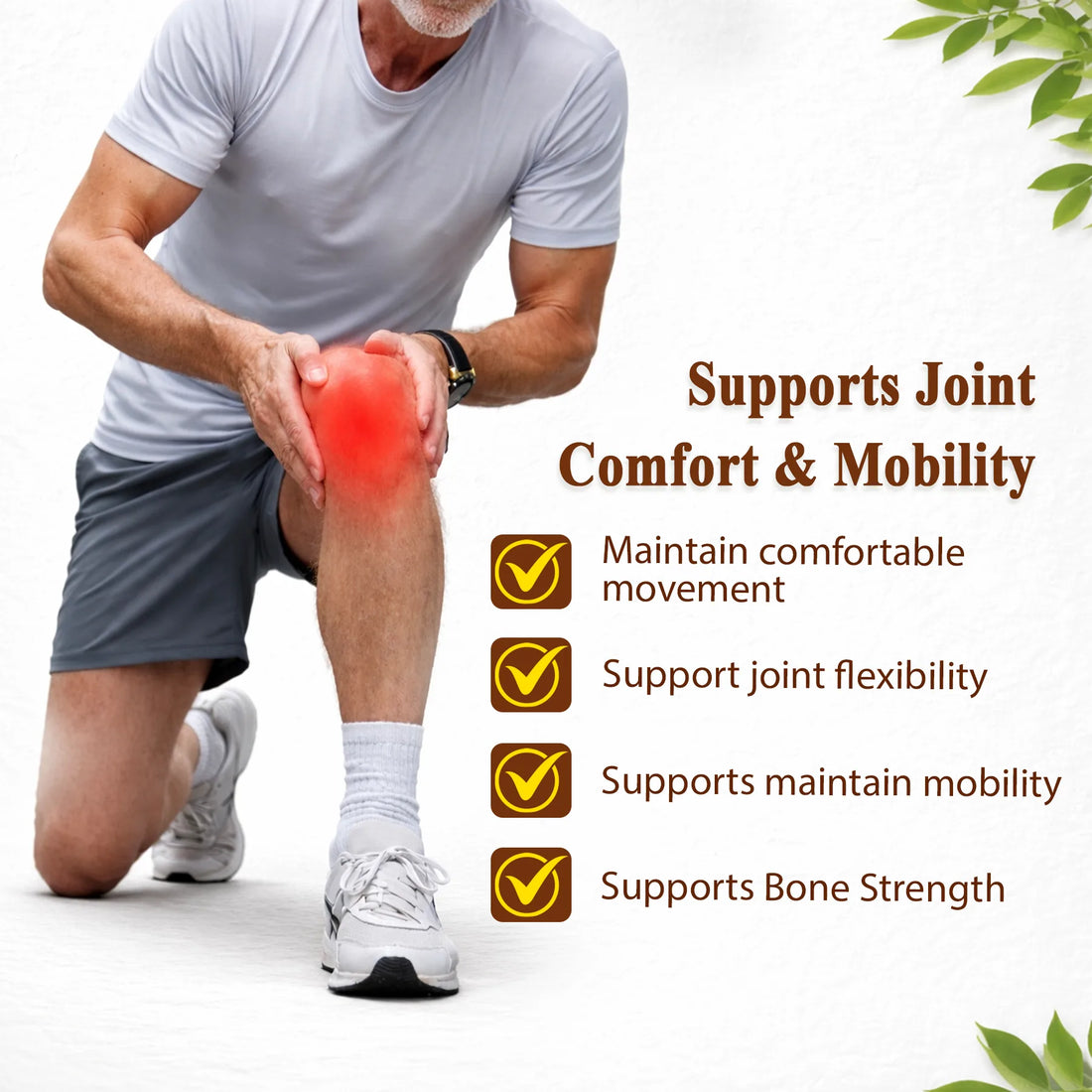 Ortho Delight Herbal Powder 100g | Boswellia Serrata & Turmeric Blend | Whole Herb Formula (No Extracts) | Mobility Support | Plant-Based Joint Care for Men & Women