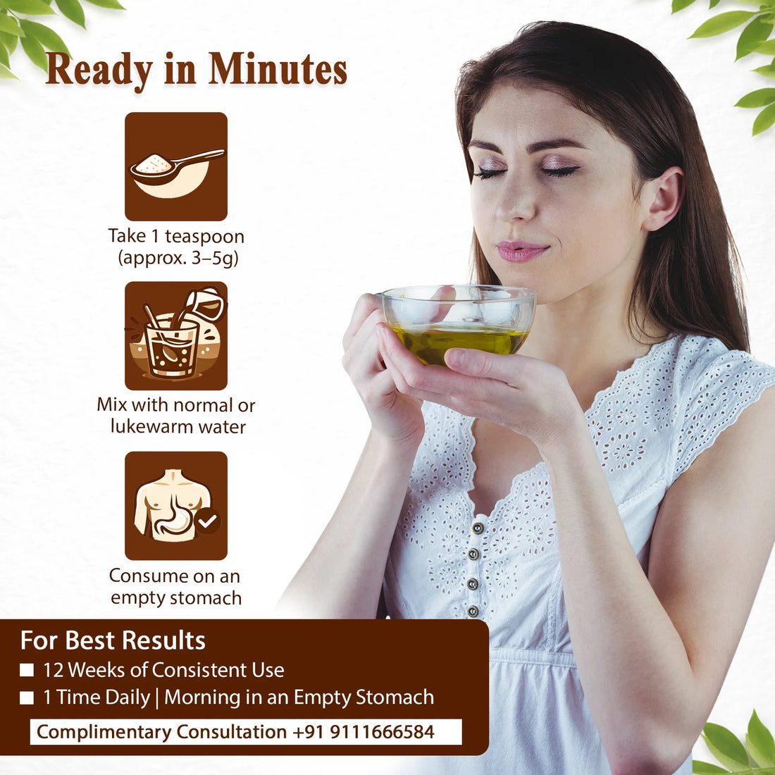 Ortho Delight Herbal Powder 100g | Boswellia Serrata & Turmeric Blend | Whole Herb Formula (No Extracts) | Mobility Support | Plant-Based Joint Care for Men & Women