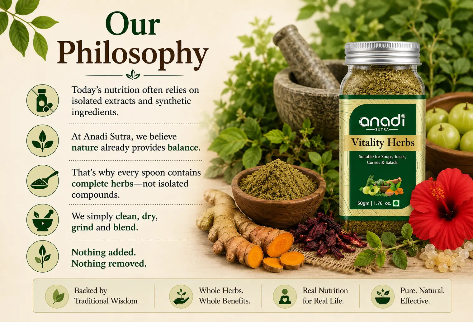Vitality Herbs | 50 gm