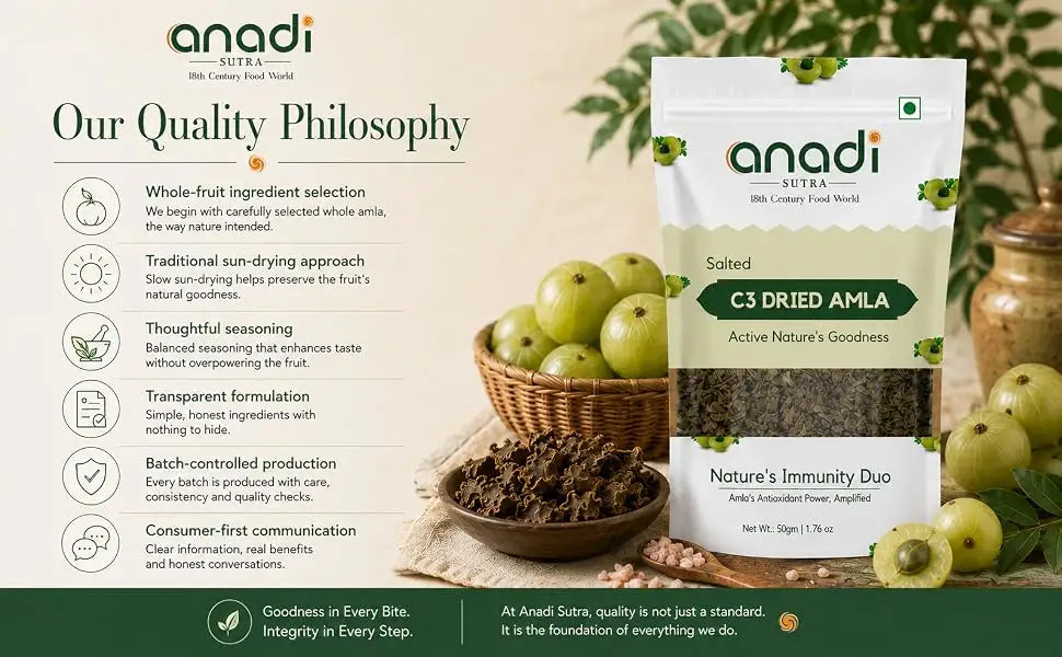 Salted Amla | 50 gm | 3X VItamin C