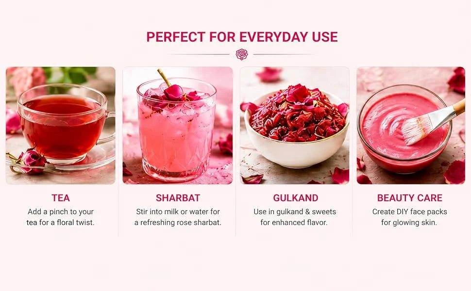 Rose Petal Powder | 40 gm