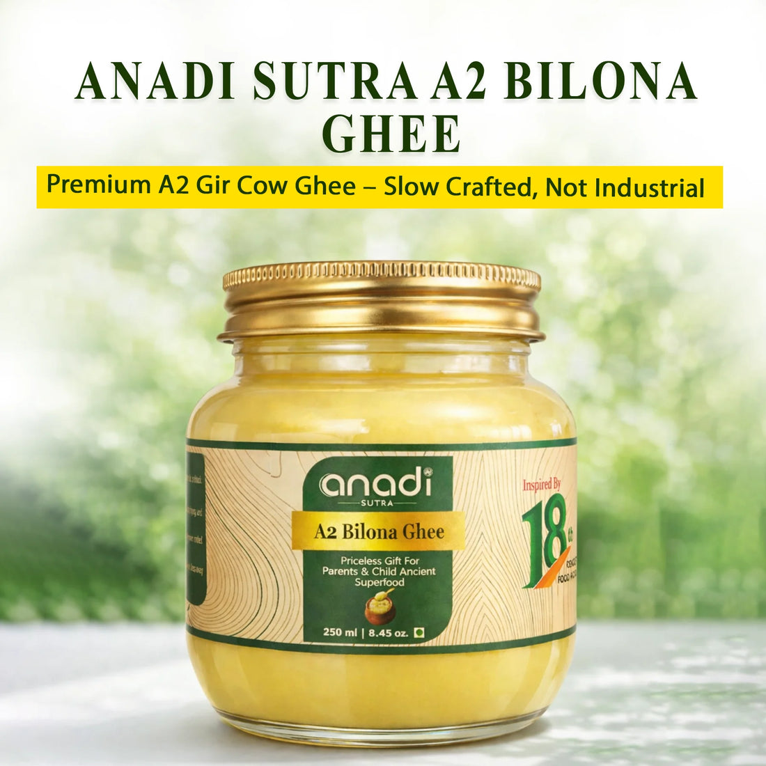 A2 Bilona Ghee | 250 Ml