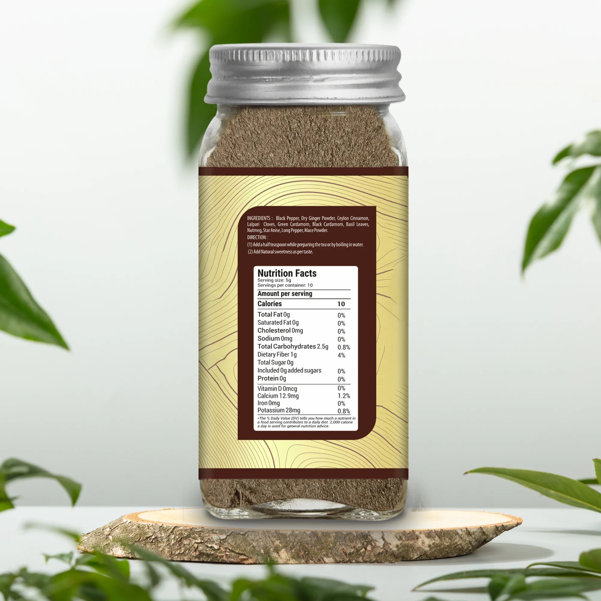 Tea Masala 50 gm | Instant Kadha | Sip for quick relief from cough & cold | Boost Energy, Immunity & Conquer Your Day