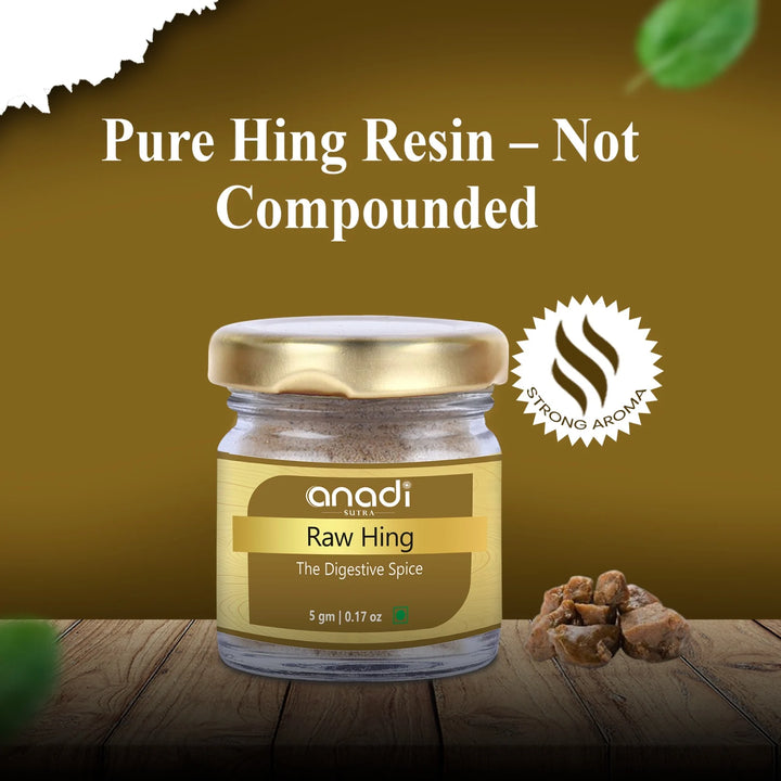 Raw Hing 5 gm, 10 gm | High Potent Afghan Hing / Asafoetida | Perungayam Powder