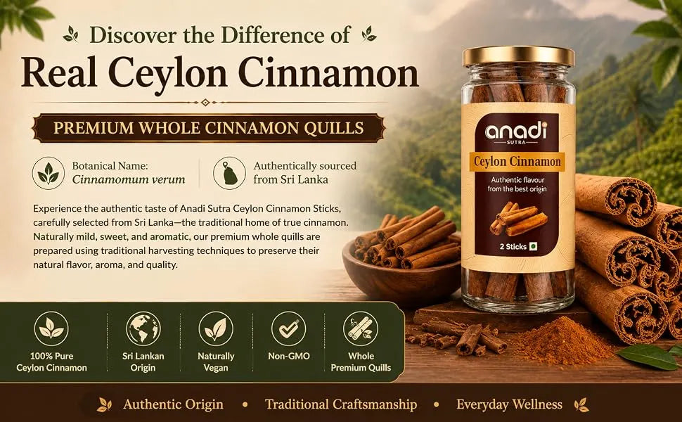 Ceylon Cinnamon Sticks | 2 Sticks