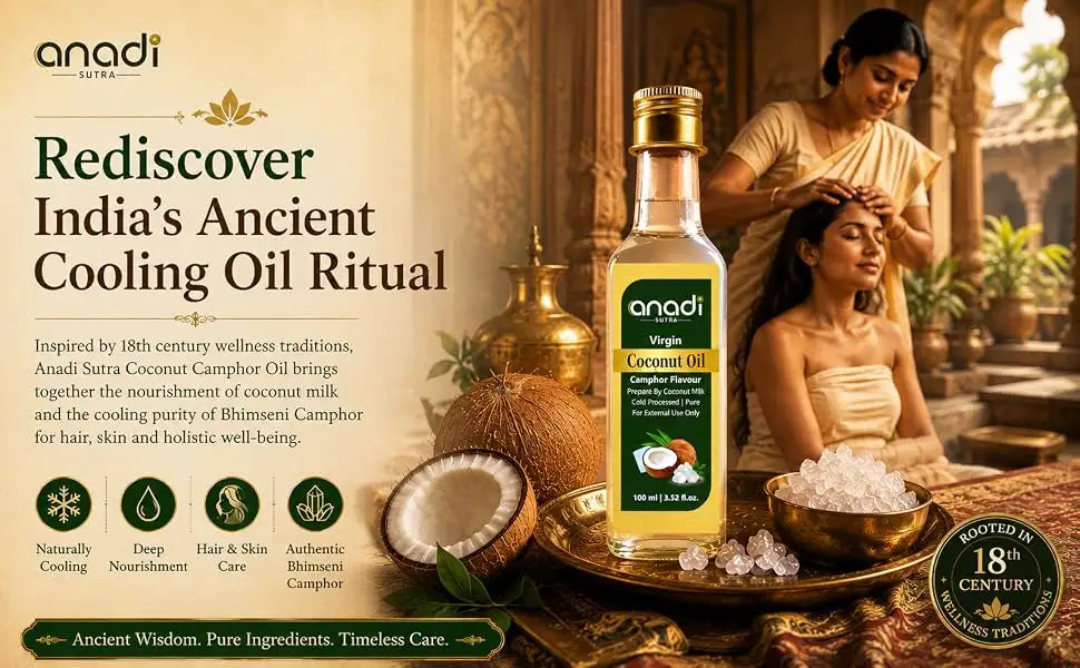Virgin Coconut Camphor Oil | 20 ml | 100 ml