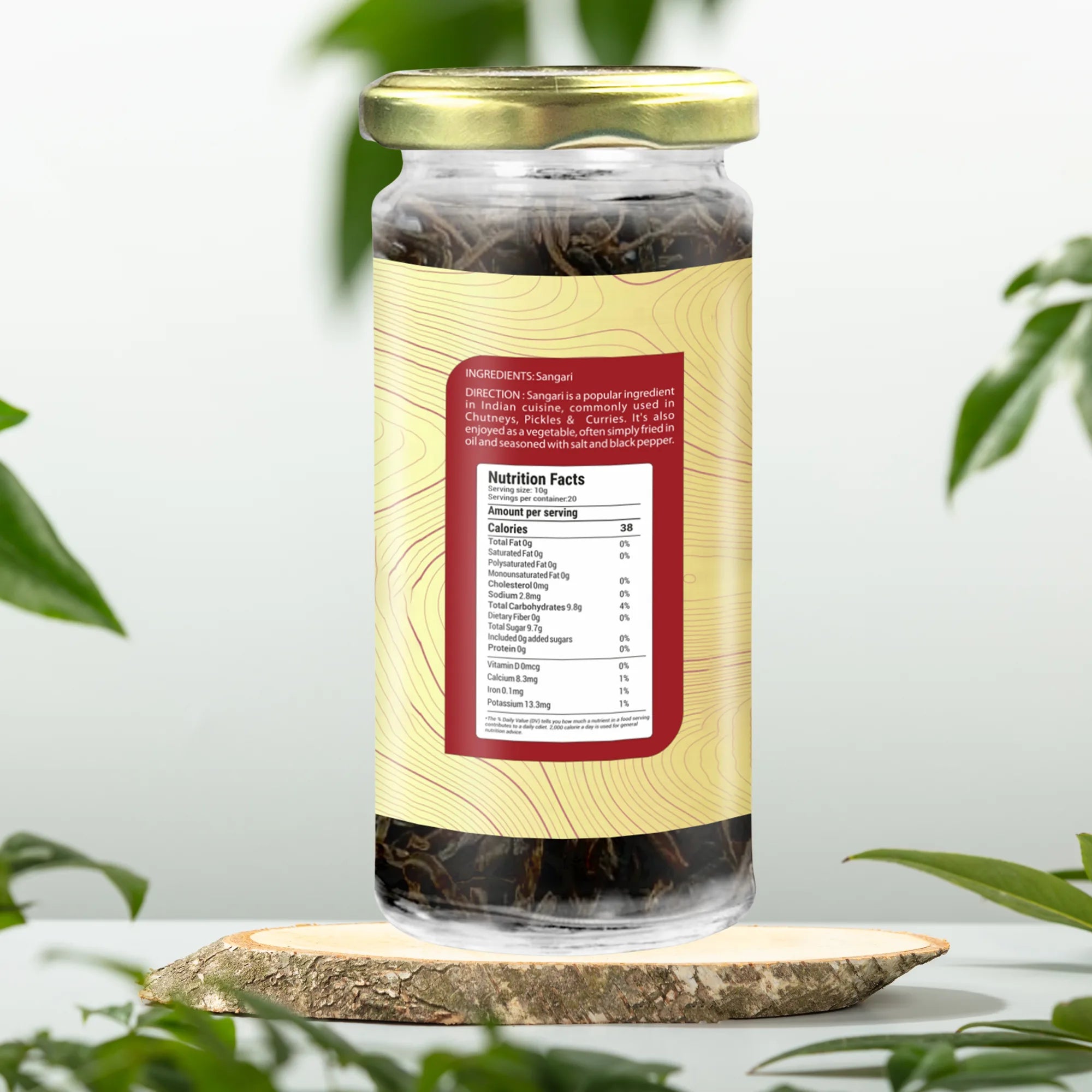 Rajasthani Sangri 30 gm | Minimize Cholesterol Levels | Marwar Sangri Dry (Sun Dried)