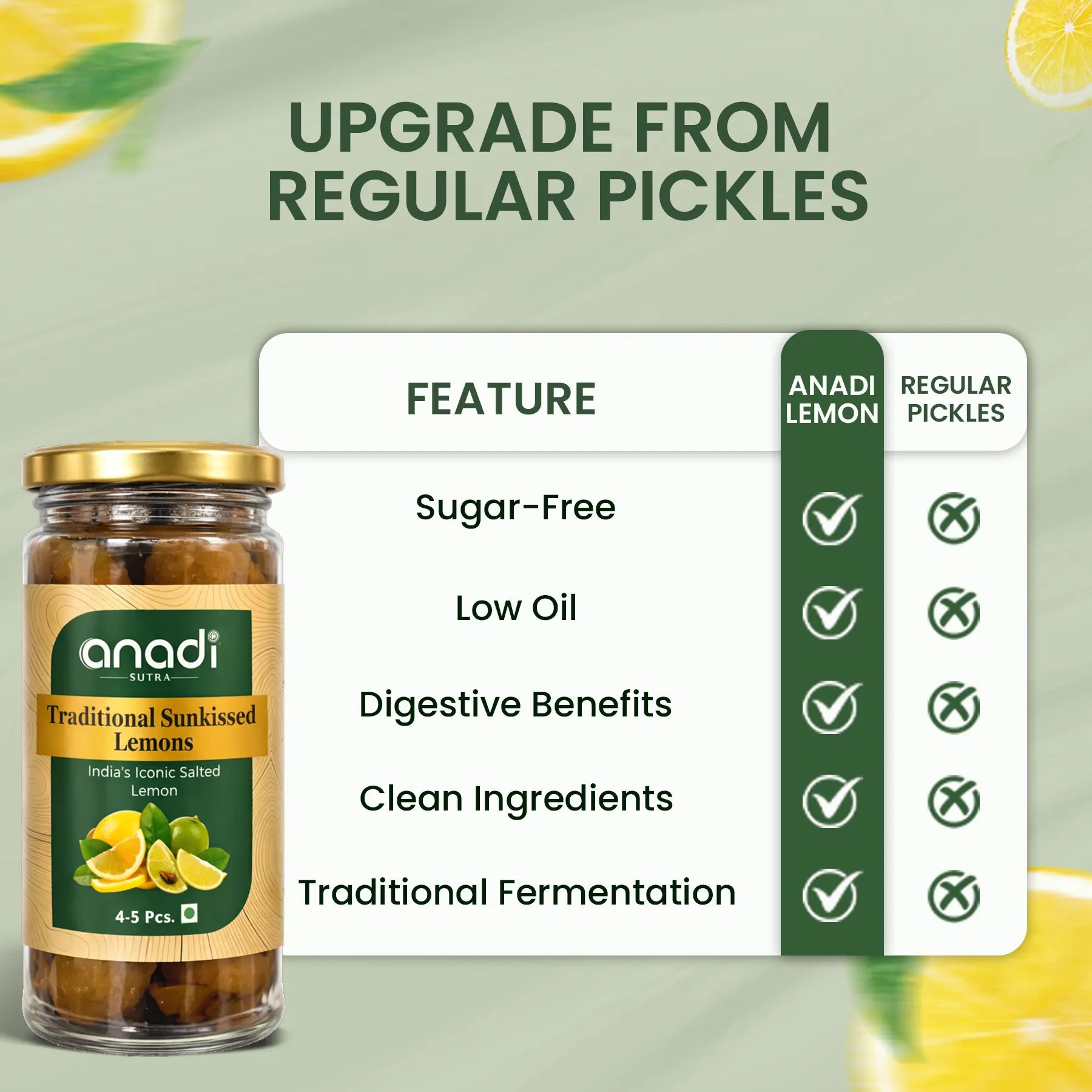 Traditional Sunkissed Lemon | 4-5 Pieces