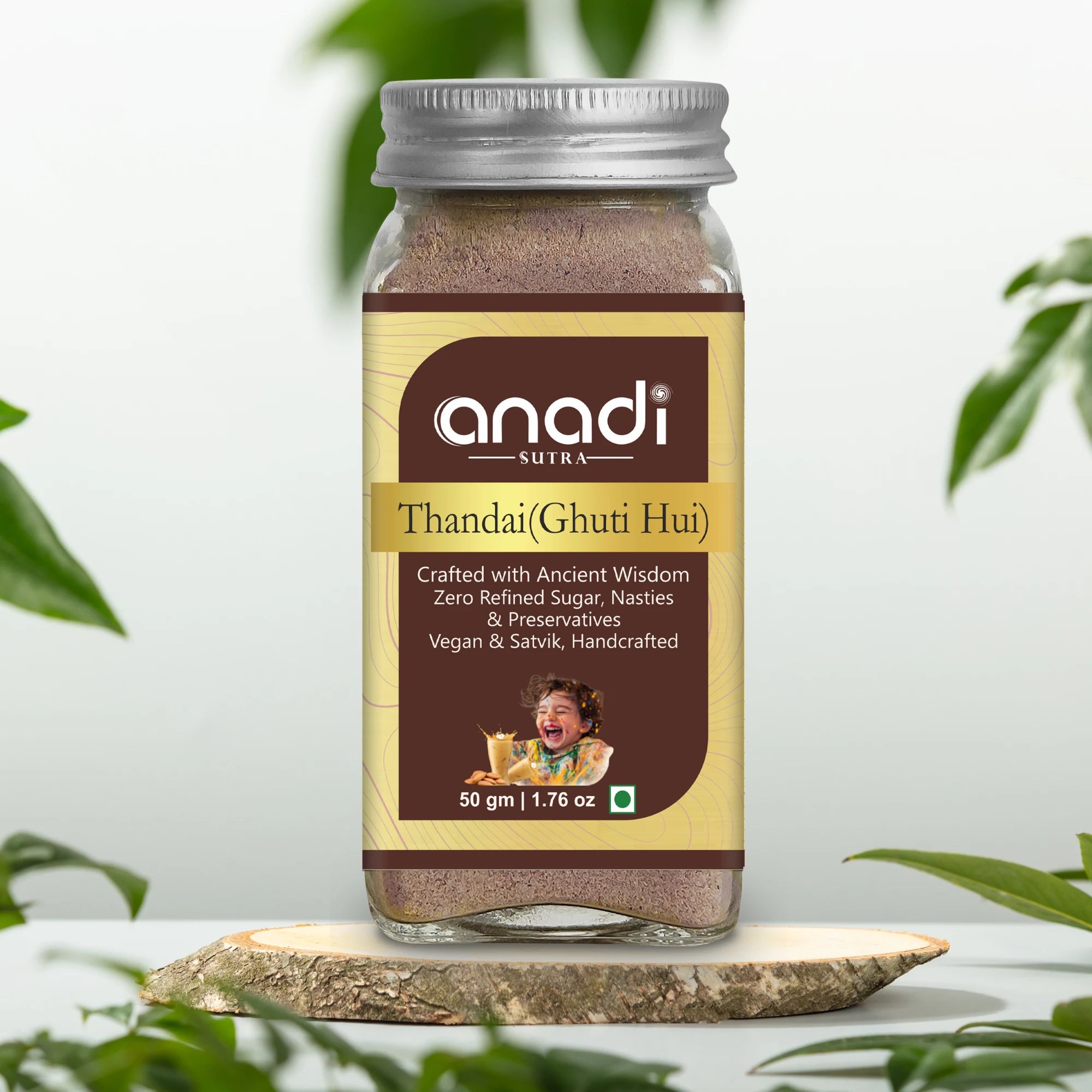 Freeze Dried Thandai 50 gm |  1st time in India | World’s Best Asli Thandai | 100% Natural | Luxurious Drink / Beverage | Goodness of Muscovado