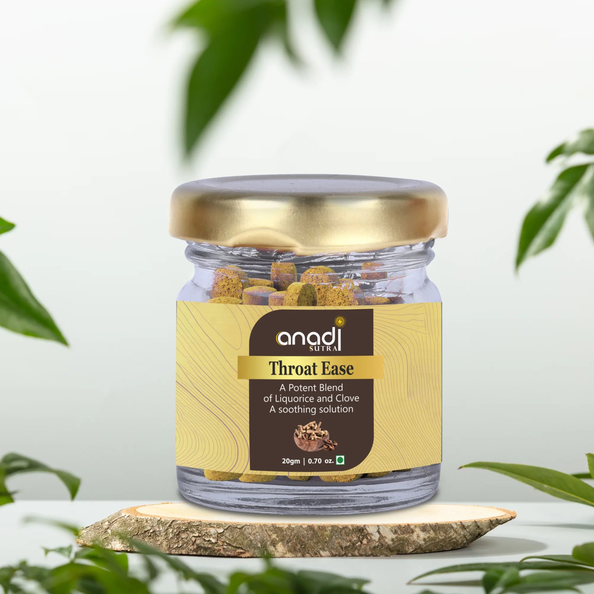 Throat Ease 20 gm | Promoting Respiratory Wellbieng | Soothes Sore Throats and Cough