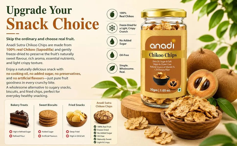 Chikoo Chips | 30 gm