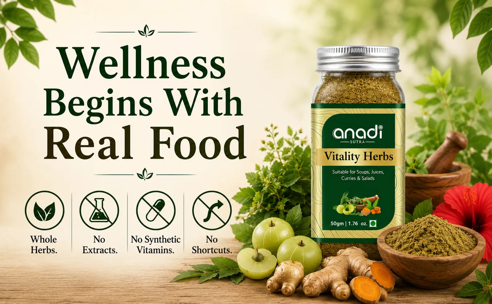 Vitality Herbs | 50 gm