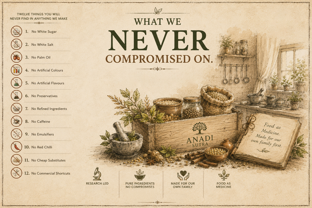 <span style="text-decoration:underline"><strong>What We Never Compromised On.</strong></span>