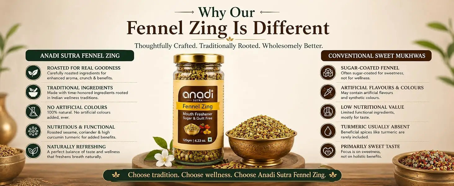 Fennel Zing | 120 gm