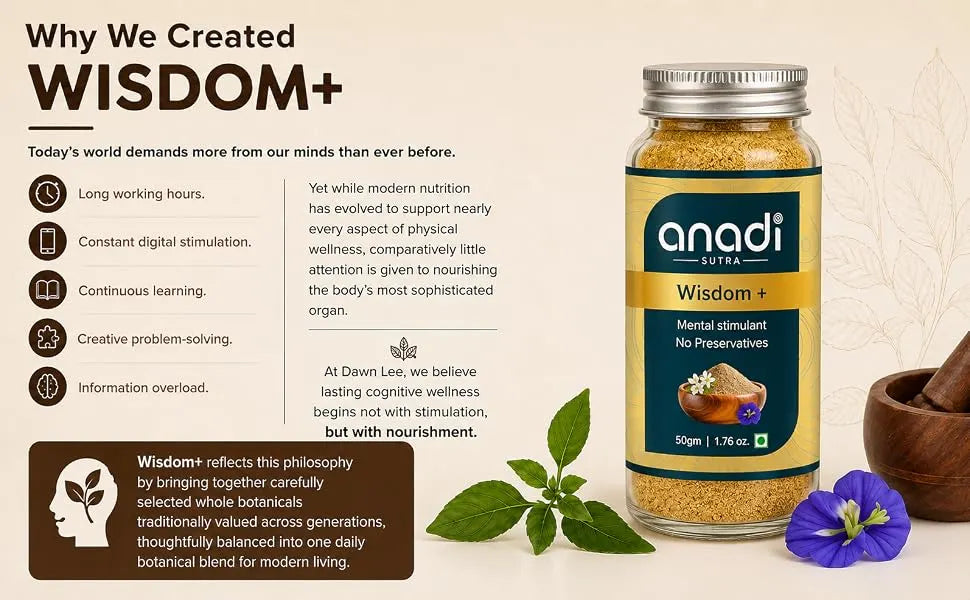 Wisdom+ | 50 gm