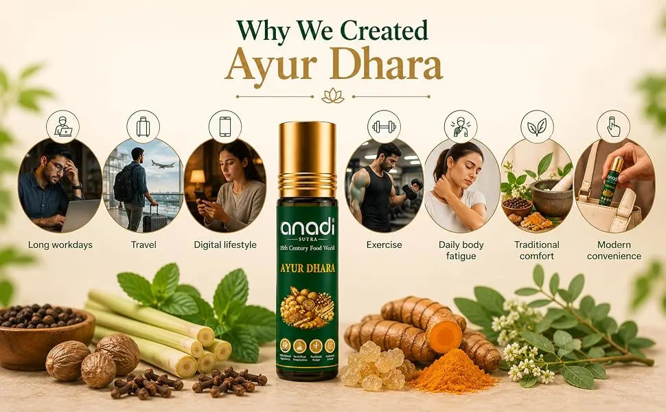 Ayur Dhara | 8 ml |  Pain Relief Applicator Oil