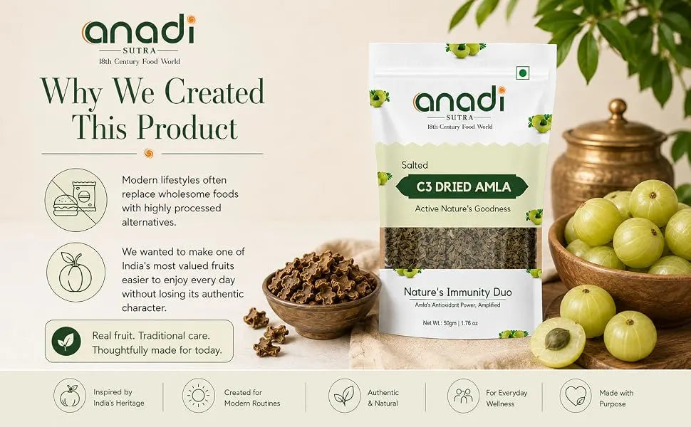 Salted Amla | 50 gm | 3X VItamin C