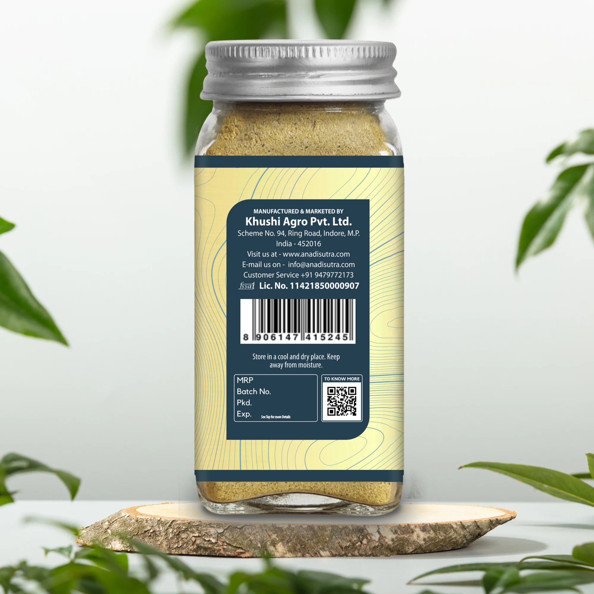 Wisdom+ 50 gm |  Memory Booster | Stress Reduction | Cognitive Excellence | Sharpen Focus | Calms Mind